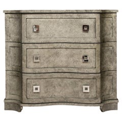 Contemporary Gray Painted Chest