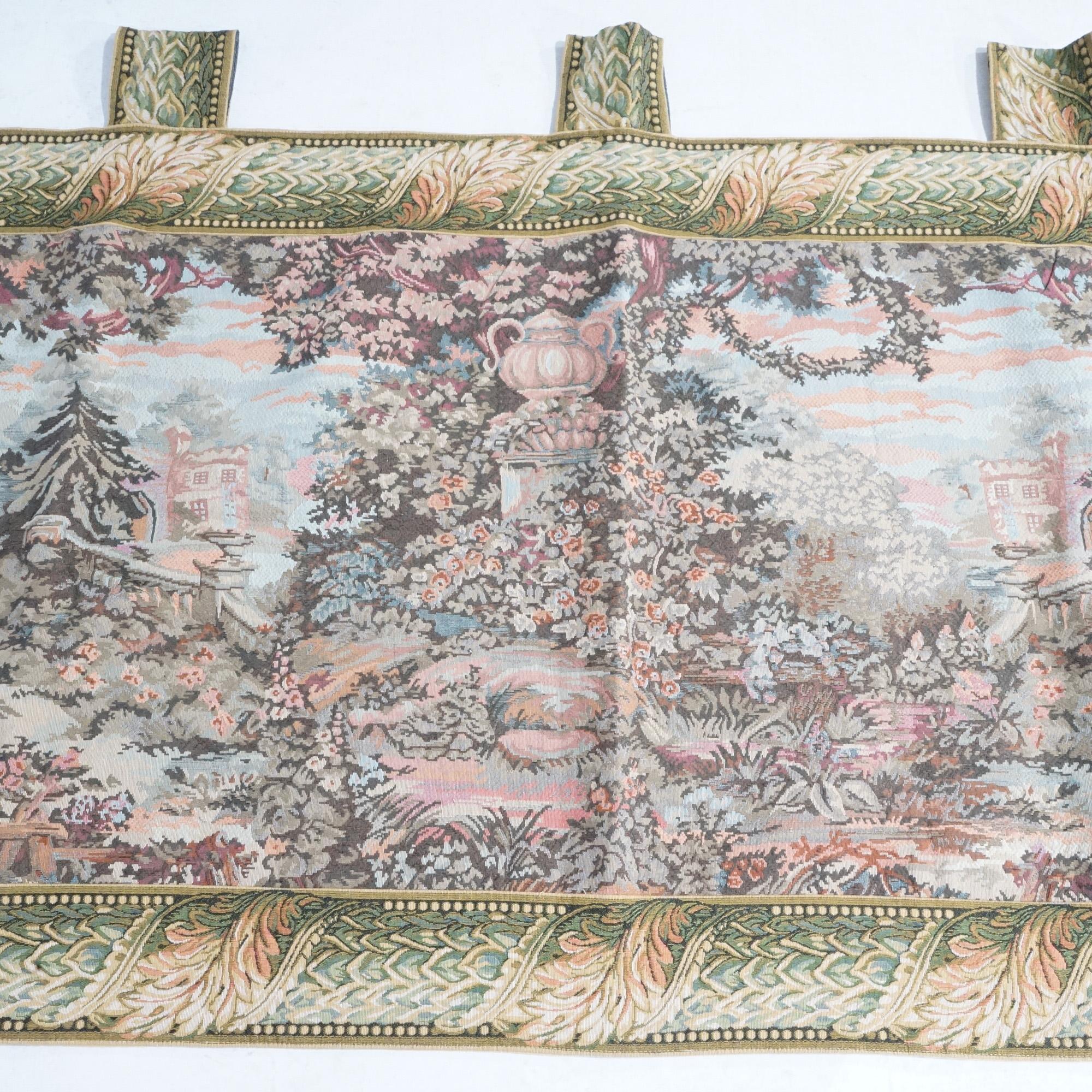 Greco Roman Contemporary Greco-Roman Scenic Landscape Wall Tapestry 20th Century For Sale