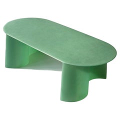 Contemporary Green Fiberglass, New Wave Coffee Table small, by Lukas Cober