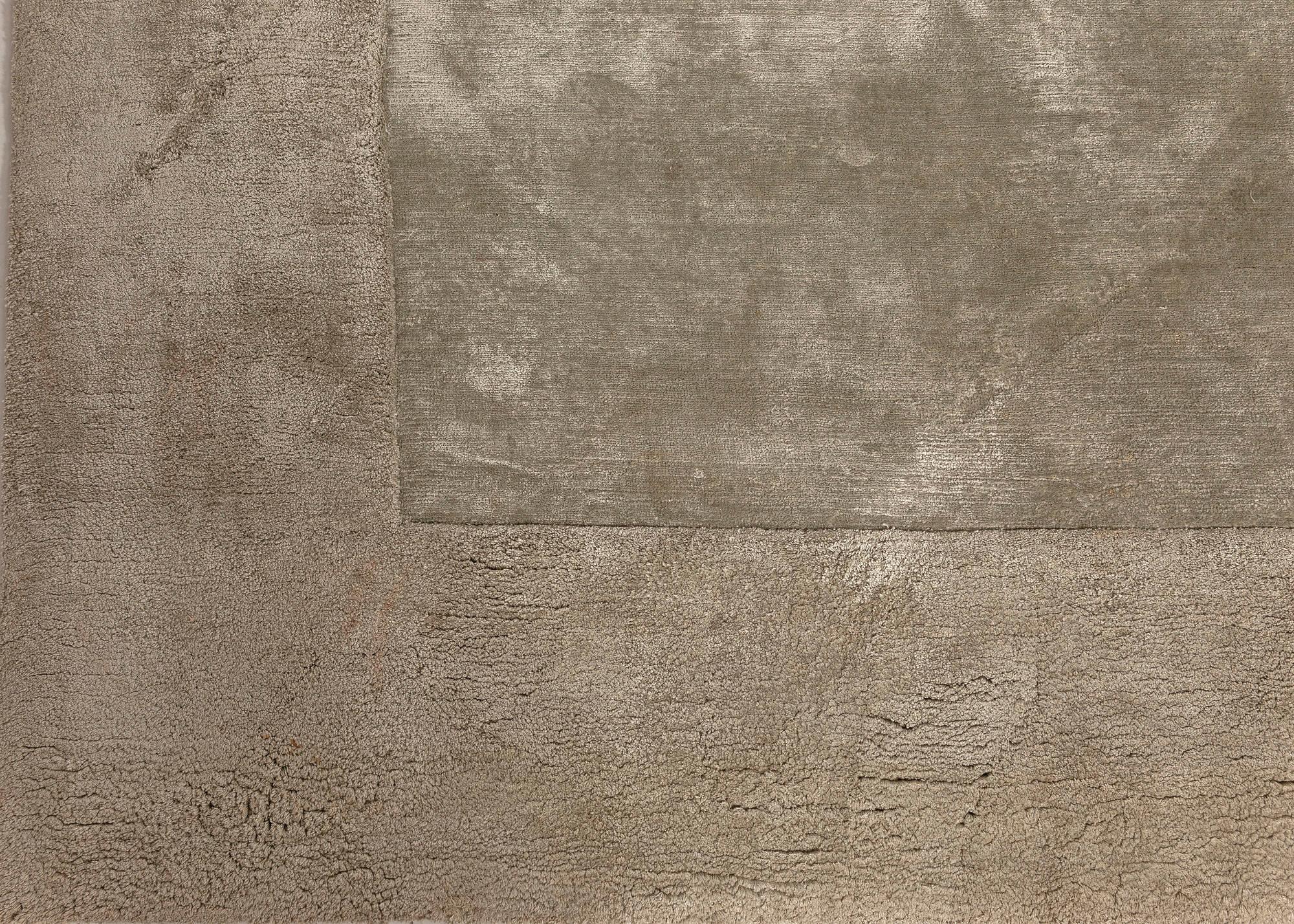 Moderno Tappeto contemporaneo in seta Greene & Greene fatto a mano da Doris Leslie Blau in vendita