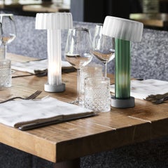 Contemporary Green Table Lamp