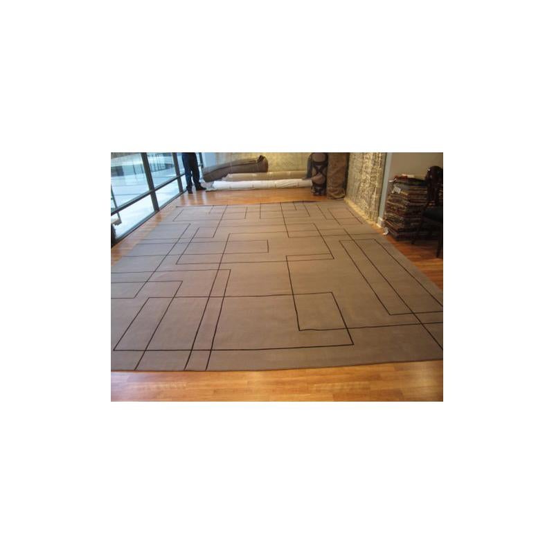 contemporary grey rugs