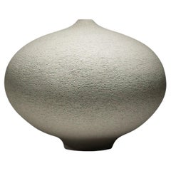 Contemporary Grey Stoneware Ceramic Vessel by Rachel Peters, Small, In Stock.