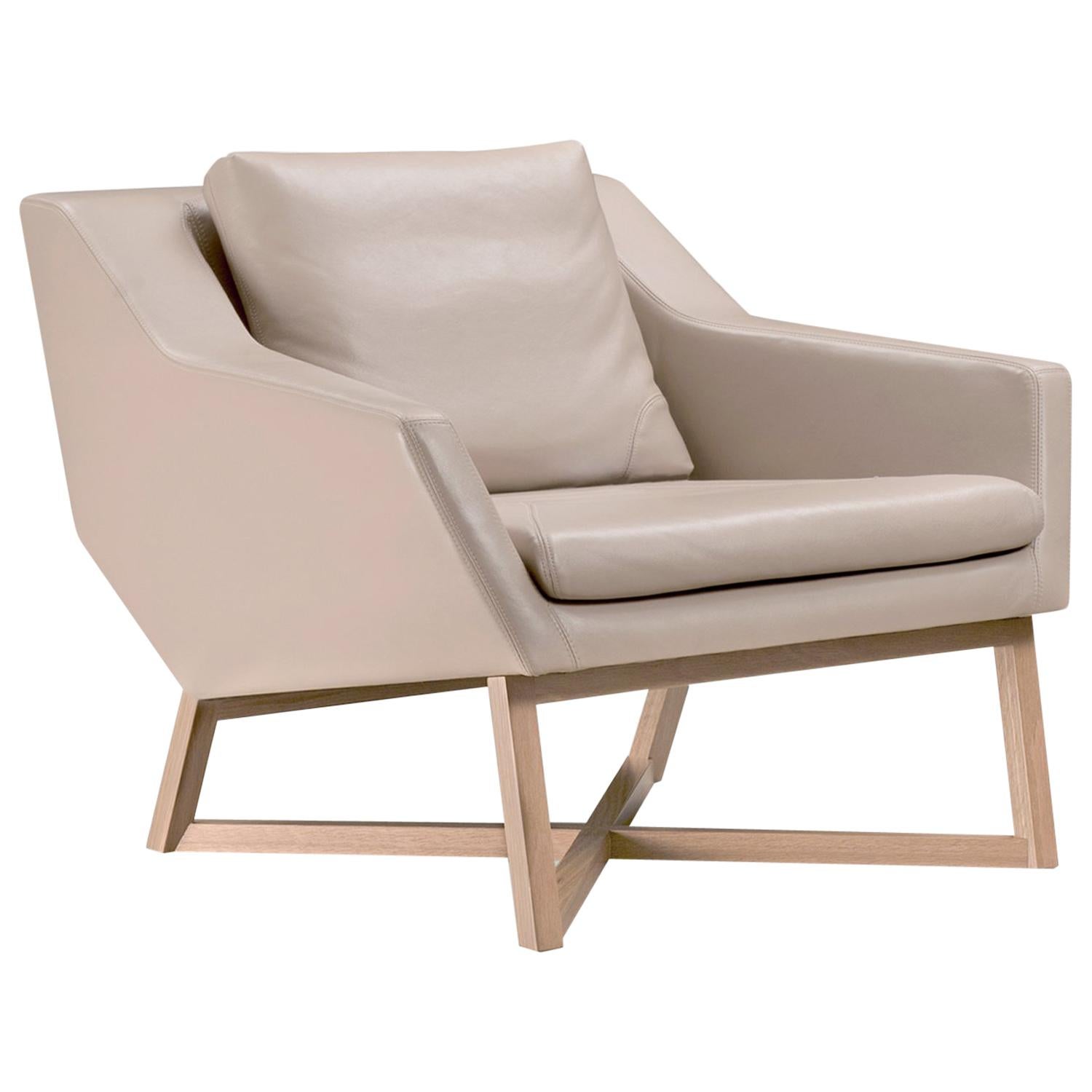 Contemporary GT Timber Armchair For Sale