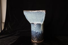 Contemporary Hagi Ware Sculptural Vase by Seigan Yamane, Japan