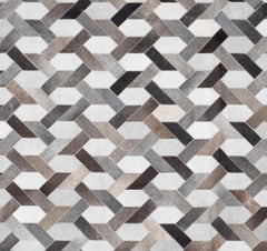 Contemporary Hair-On-Hide Rug