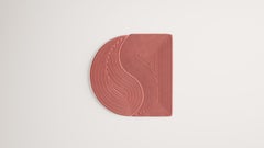 Contemporary Half Moon Niwa Peach Pink