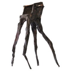 Sculpture contemporaine Arachne en cuivre Hammer de Marius Ritiu