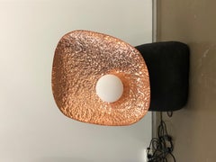 Contemporary, Hammered copper floor lamp small - By Studio ThusThat