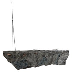 Contemporary Hammered copper Rockabye Swing by Marius Ritiu