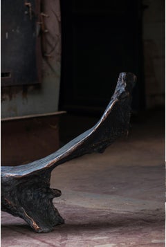 Contemporary Hammered copper The Celestial Seat by Marius Ritiu