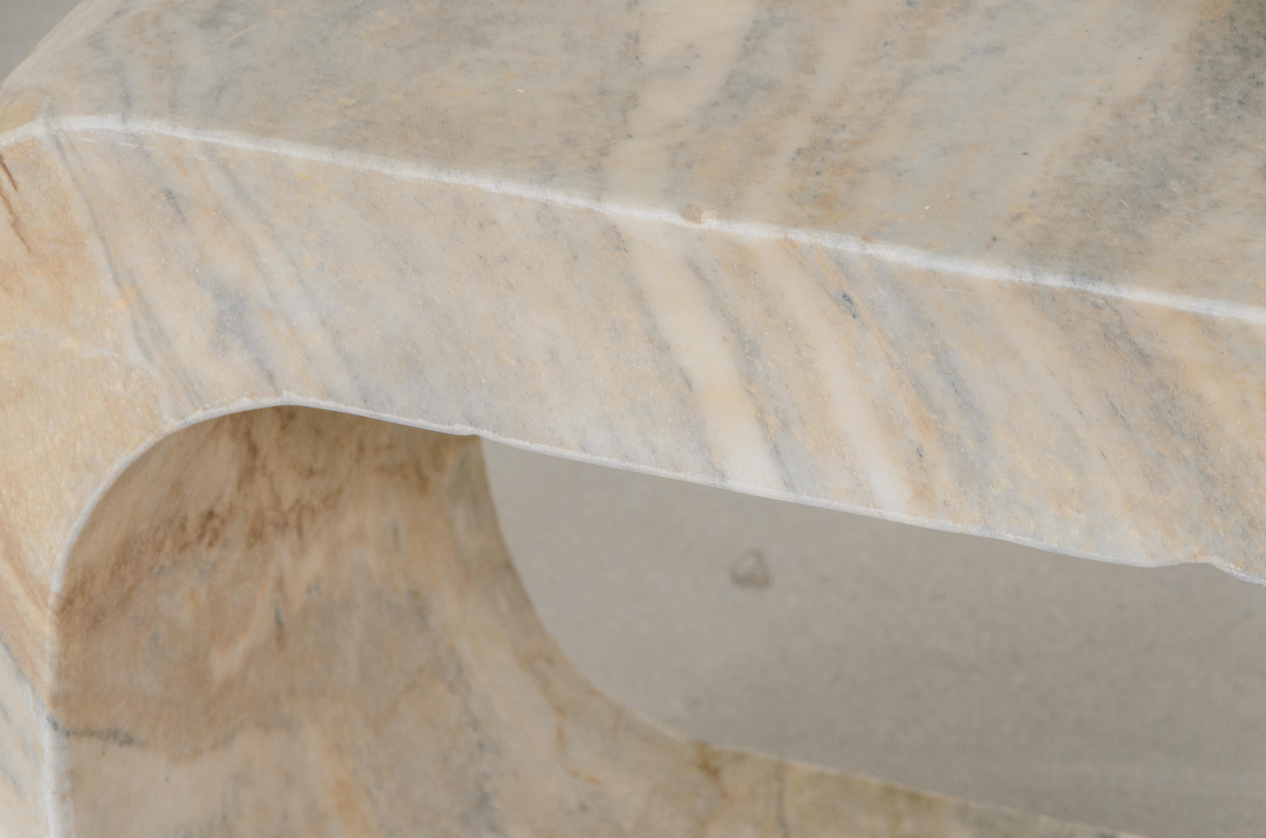 Contemporary Han Bai Yu White Marble 