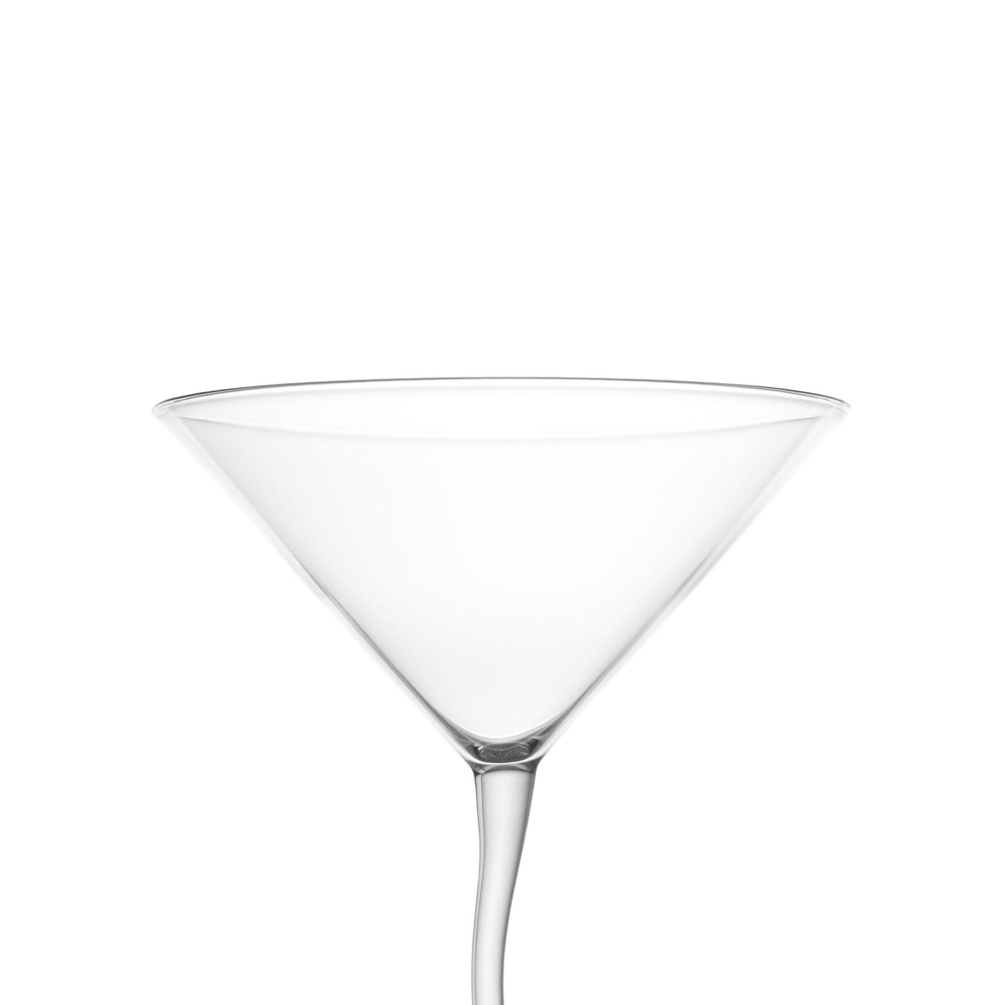 Set de verres à cocktail contemporains soufflés à la main en forme de fleur de calla Garden Leaf Nature en vente 3