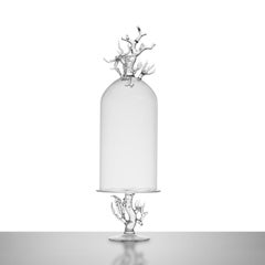 Contemporary Hand Blown "Coral Reef Glass Upstand" Sea Creatures Nature Ocean