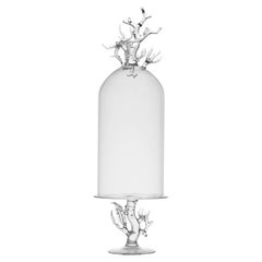 Contemporary Hand Blown "Coral Reef Glass Upstand" Sea Creatures Nature Ocean
