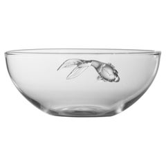 Contemporary Fish Bowl aus mundgeblasenem Glas von Simone Crestani