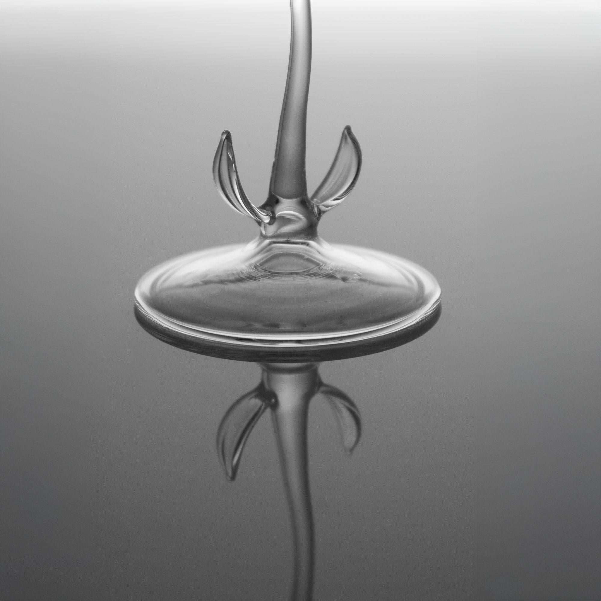 Zeitgenössische mundgeblasene Maiglöckchen-Cocktailgläser-Set Garden Nature (21. Jahrhundert und zeitgenössisch) im Angebot