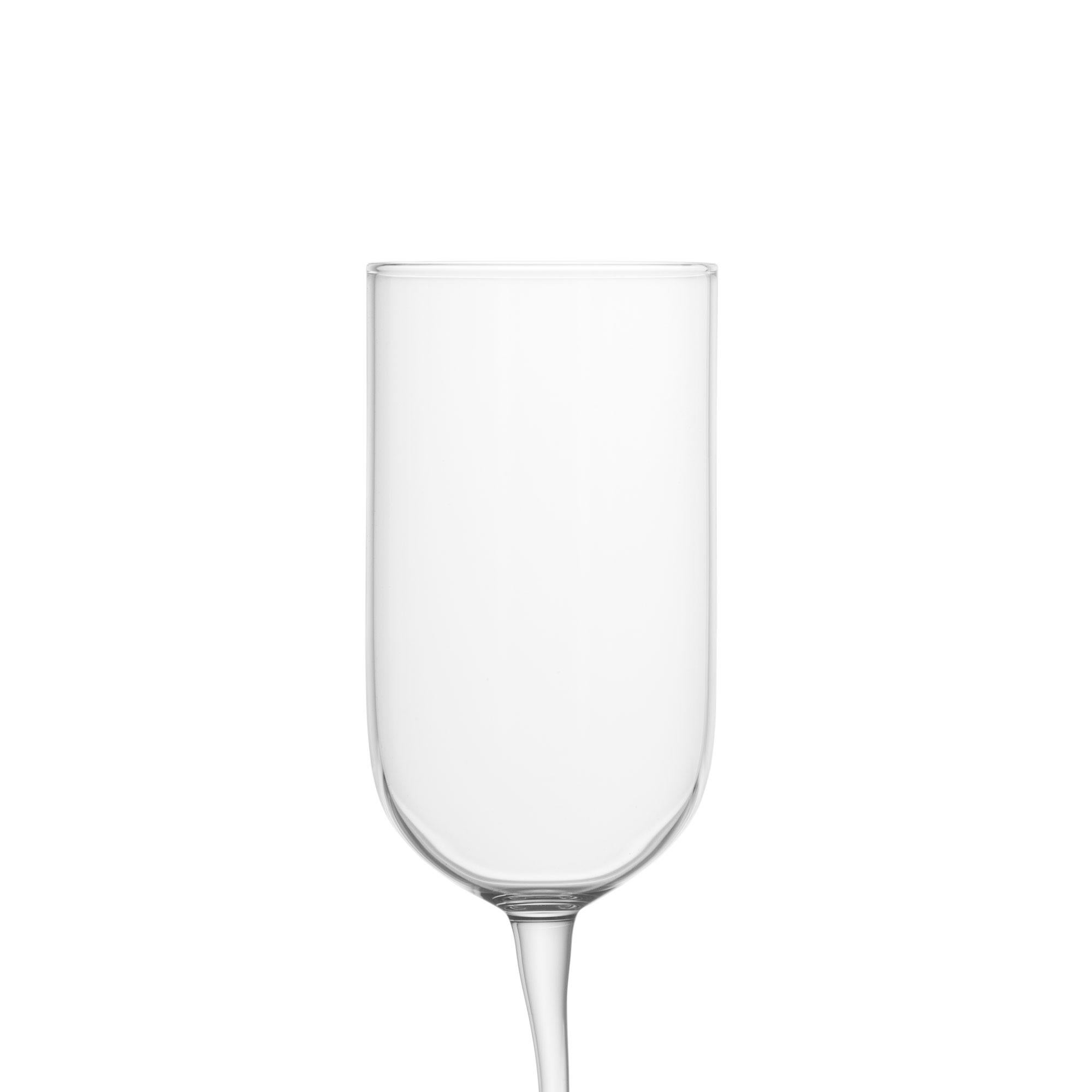 Moderne Set de verres à cocktail contemporains soufflés à la main Vigne trompette Garden Leaf Nature en vente