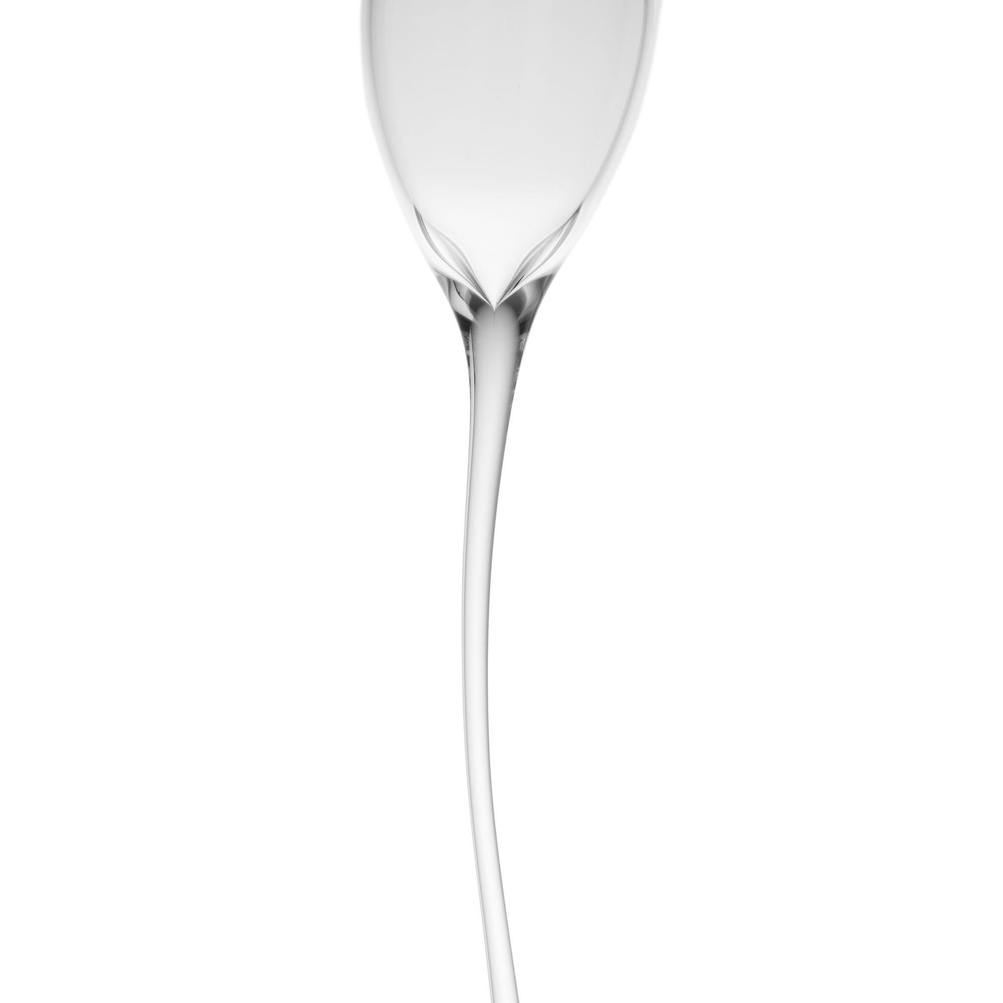 Other Contemporary Hand Blown Tulip Spirit Glasses Set Garden Flower Bouquet Nature For Sale