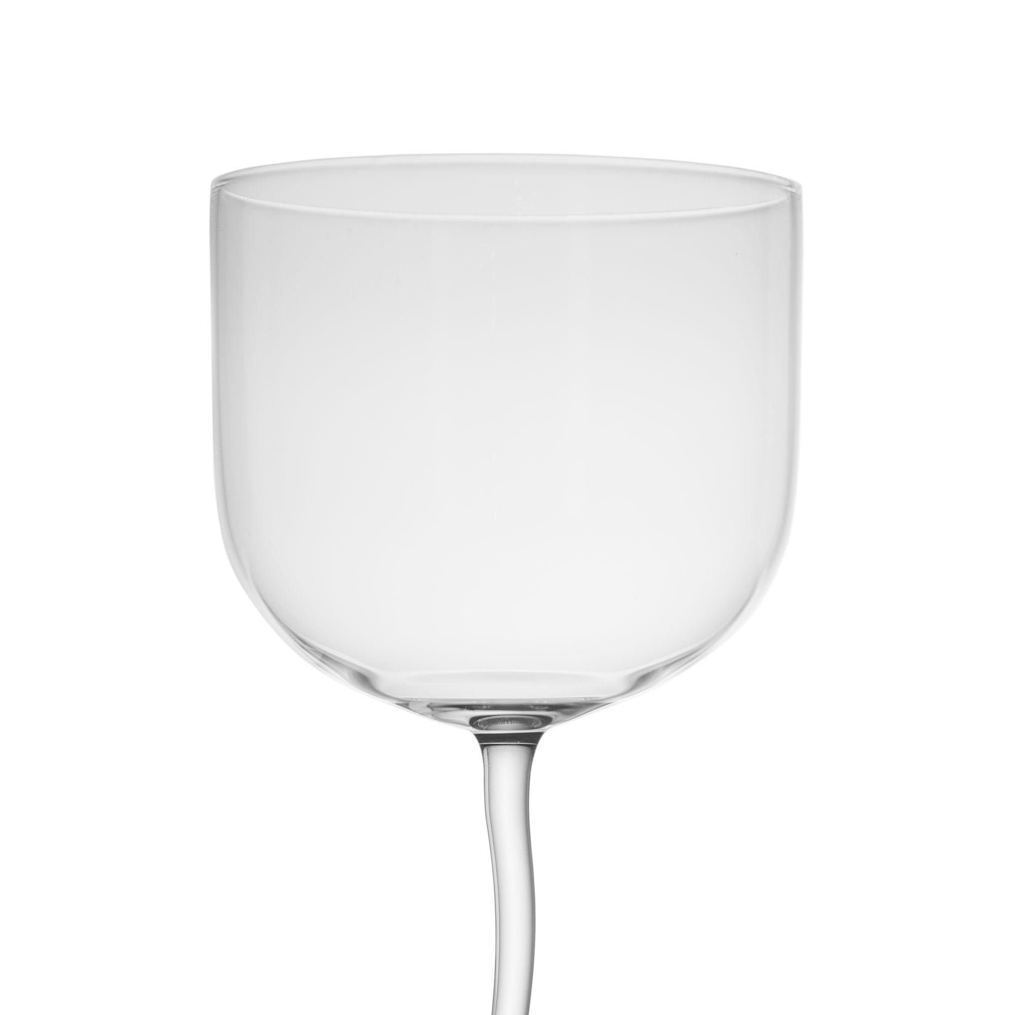 Set de verres à cocktail contemporains soufflés à la main en zinnia Feuille de jardin Fleur de nature Neuf - En vente à Camisano Vicentino, IT