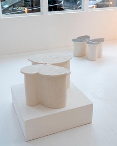 Contemporary Hand-Built Ceramic Butterfly Coffee Table