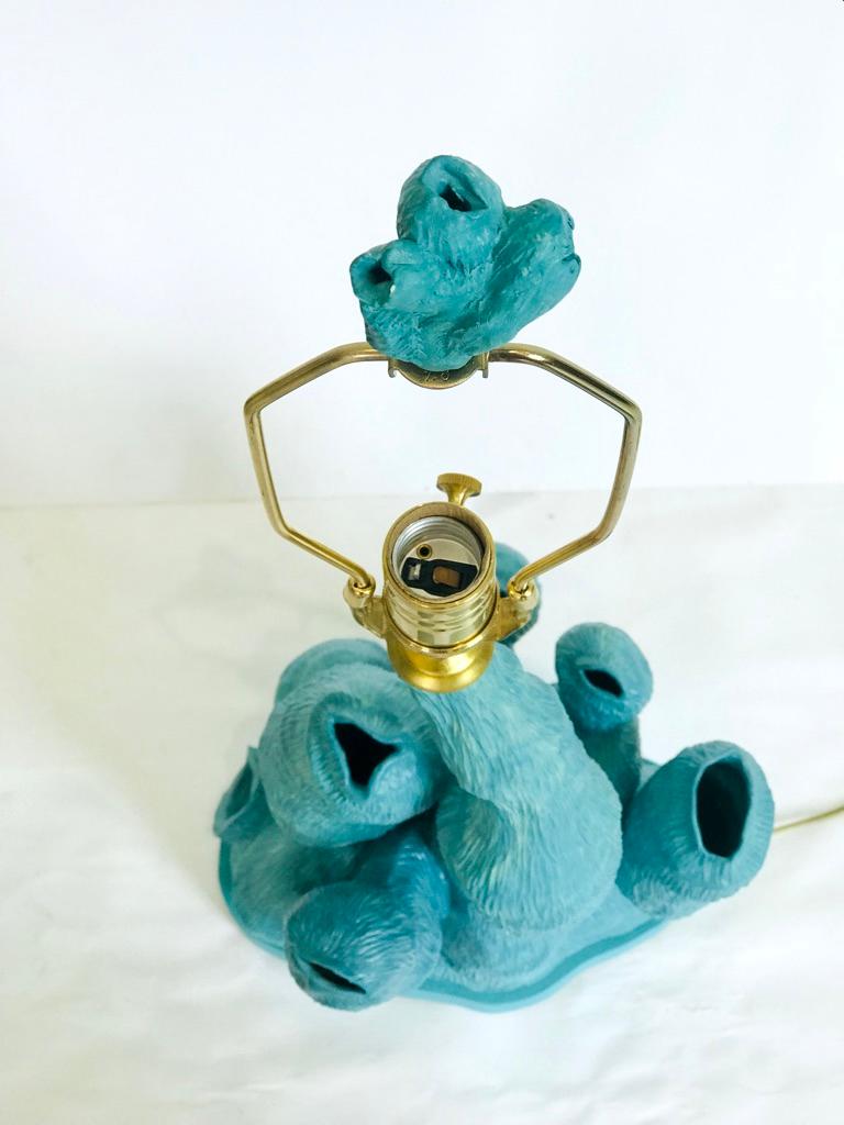 Contemporary Hand-Built Ceramic Lamps by Artists Abby Kasonik X Kiki Slaughter For Sale 3