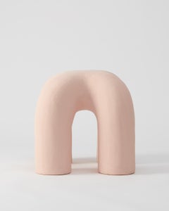 Contemporary Hand-Built Ceramic Stitch Stool