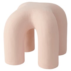 Contemporary Hand-Built Ceramic Stitch Stool