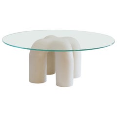 Contemporary Hand-Built Ceramic Stitch Table