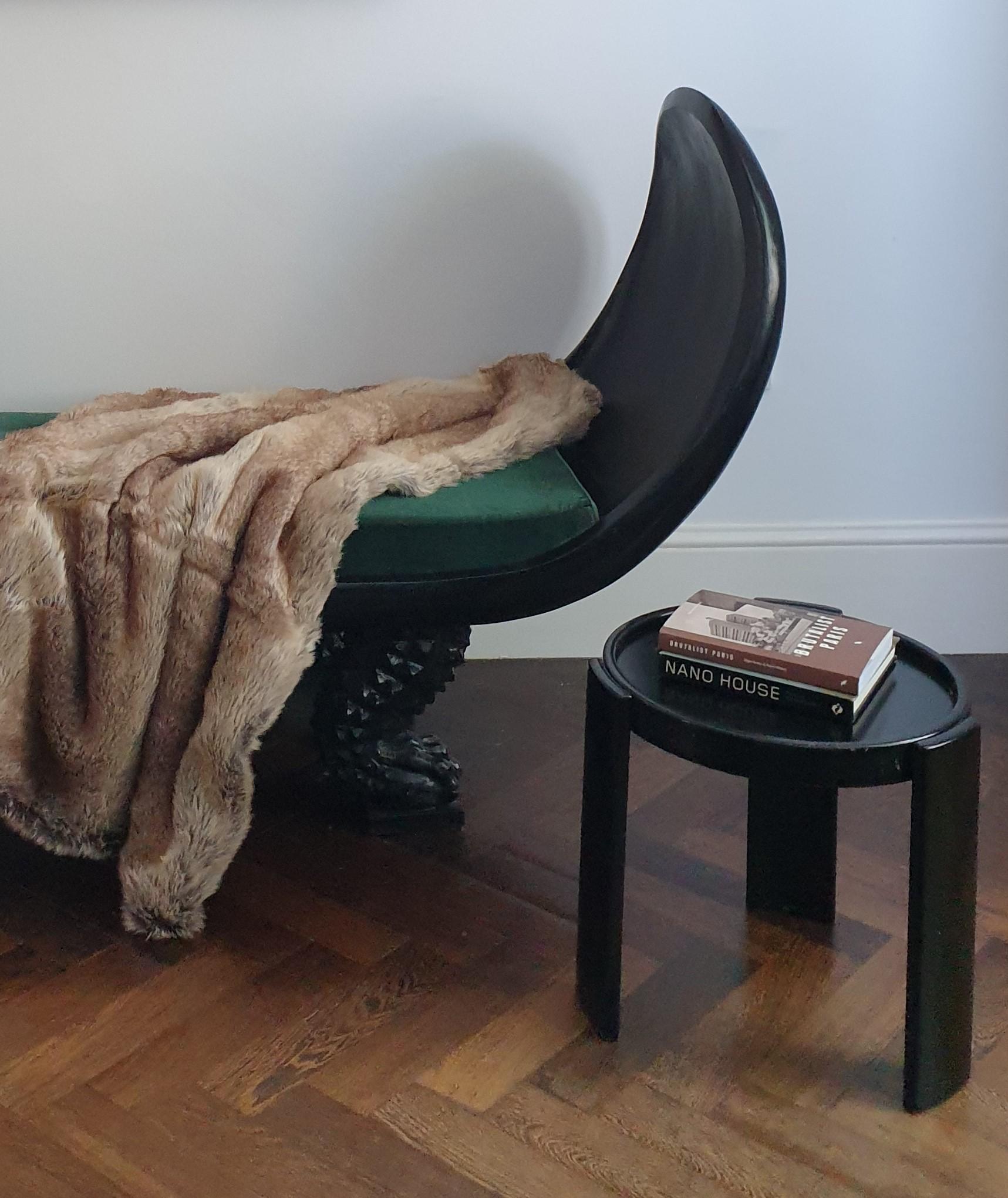 Regency Contemporary Hand Carved Daybed Based on a Model at the Brighton Pavillion For Sale