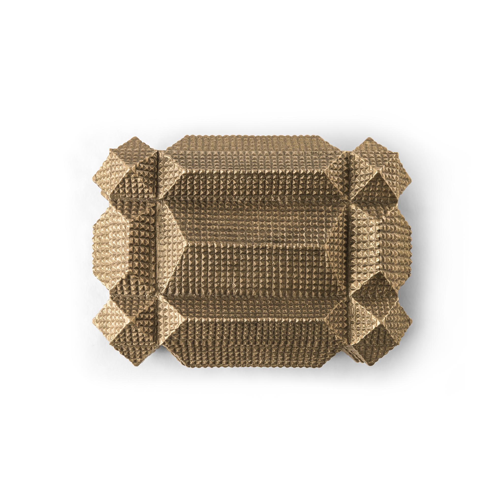 Benton Box, Large HandCast Bronze Decorative Box For Sale at 1stDibs