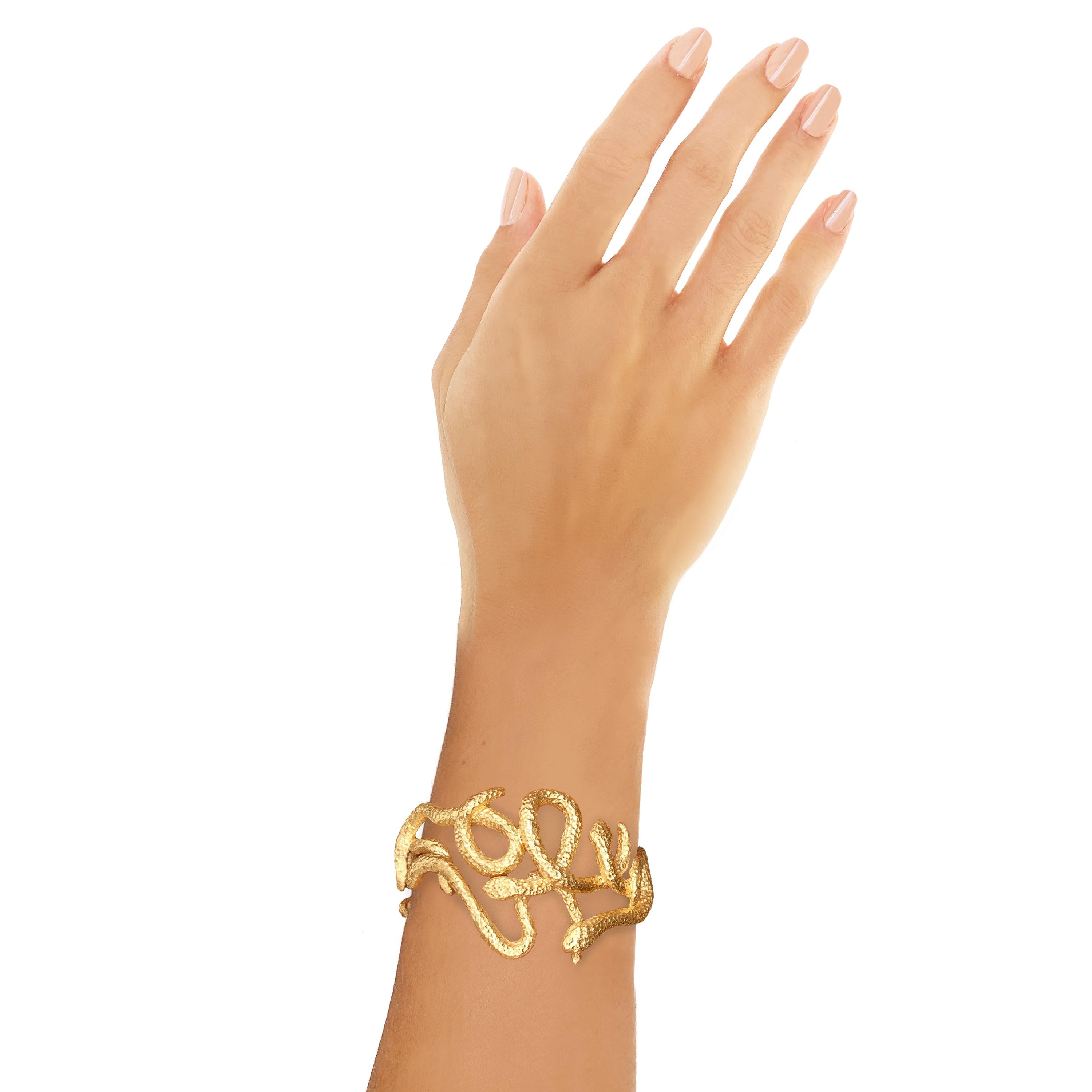Rosior Hand Chiseled Yellow Gold 