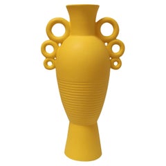 Contemporary Handcrafted Ceramic Vase, Italia, 2023
