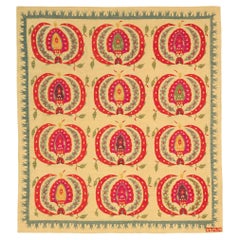 Contemporary Hand-Embroidered Ottoman Design Wall Hanging