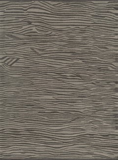 Contemporary Hand-knotted Wool Kilim Rug