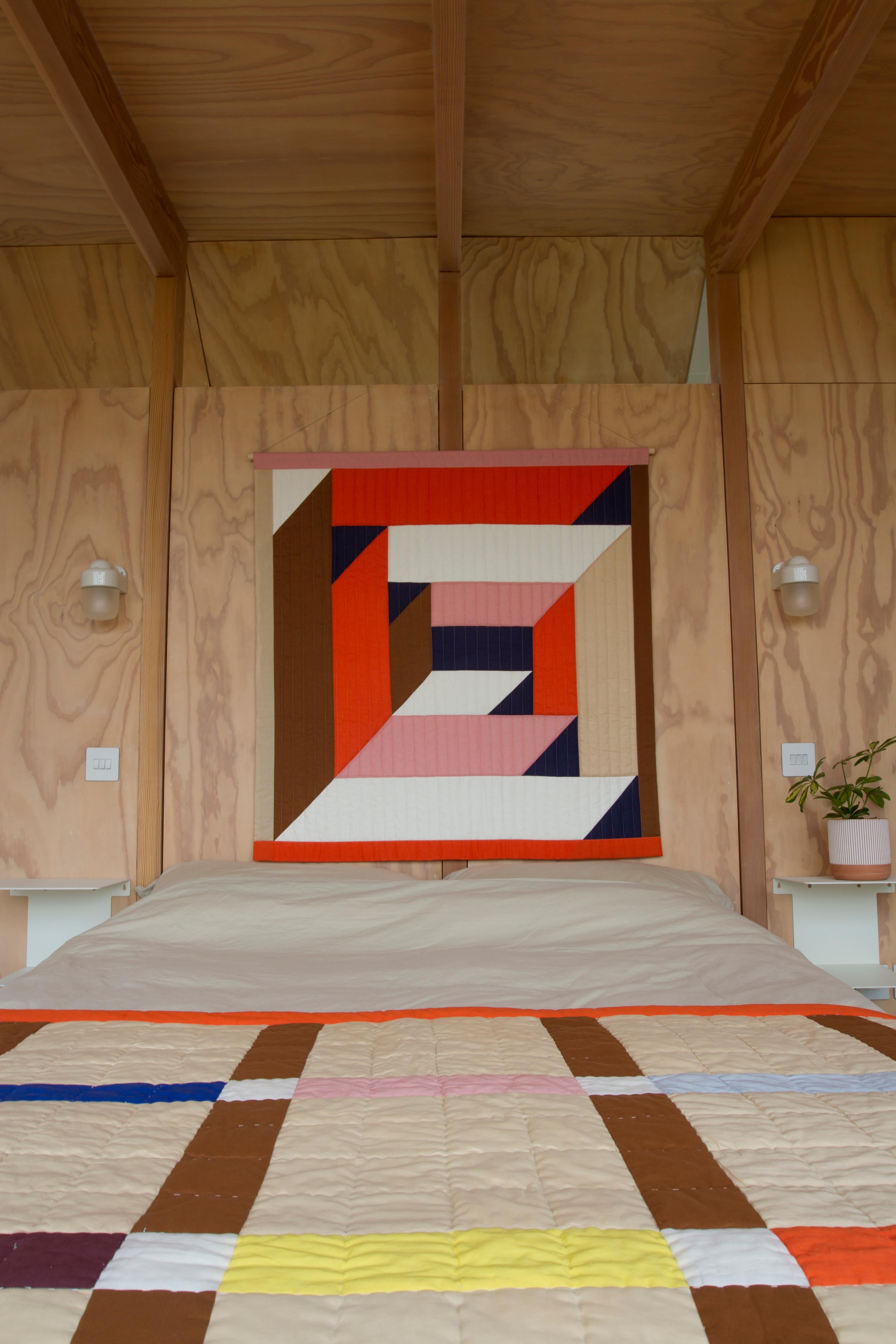 'Maze' wall hanging

100% Organic cotton wall hanging quilts made in short runs by a small family run artisan studio in India. Made using GOTS certified fabric which is screen printed using AZO free water based non toxic inks. Hand made by