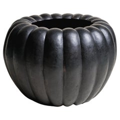 Contemporary Hand Repoussé Copper Gua Cachepot by Robert Kuo