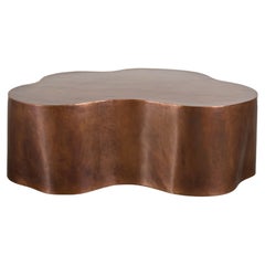 Contemporary Hand Repoussé Copper Root Cocktail Table by Robert Kuo