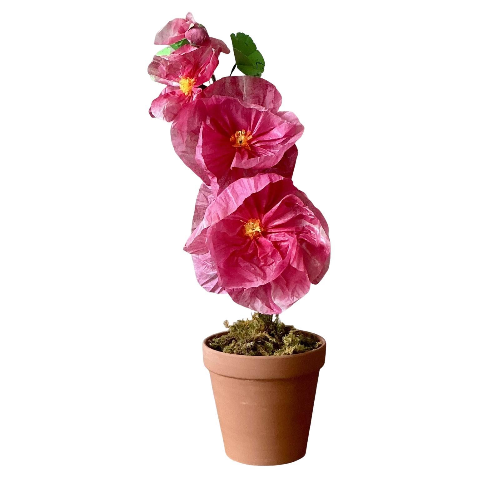 Contemporary Hand Rolled Paper Flowers For Sale