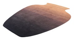 Contemporary Hand Woven Matka Wool Area Rug, Handmade in India