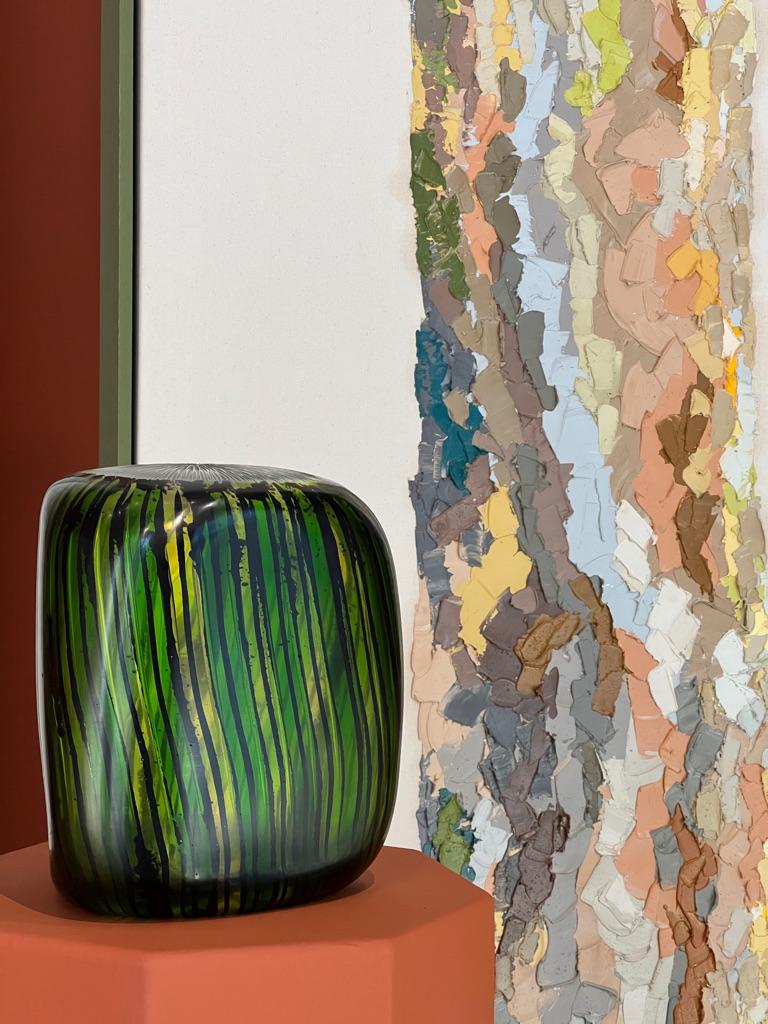 Contemporary Handblown Murano Glass Sculpture by Michela Cattai, Italy, 2023 In New Condition For Sale In Milano, IT
