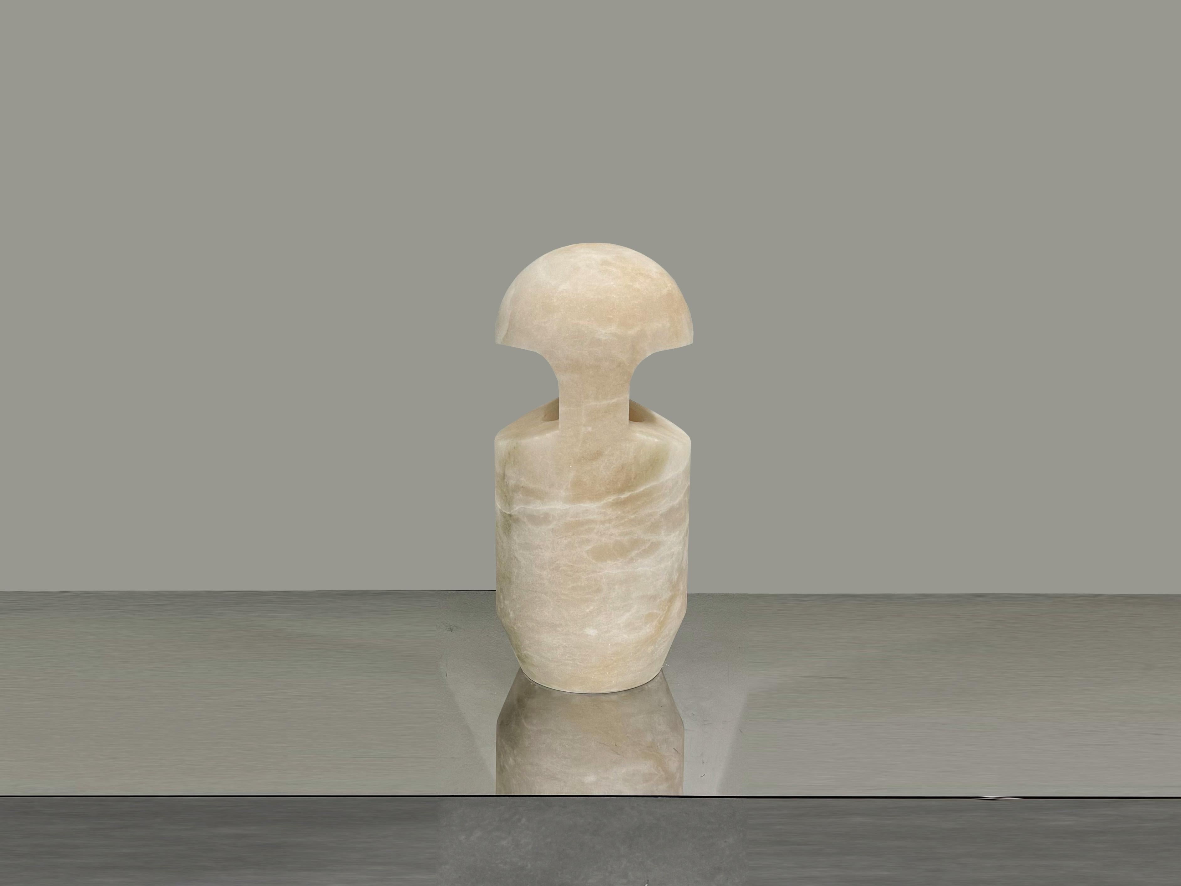 Spanish Table Lamp Large Alabaster Handcrafted Contemporary 