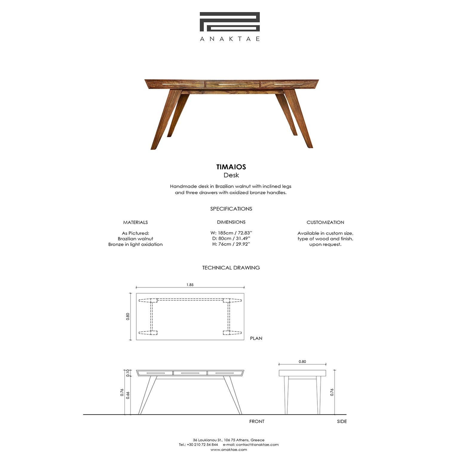 Bureau contemporain artisanal 