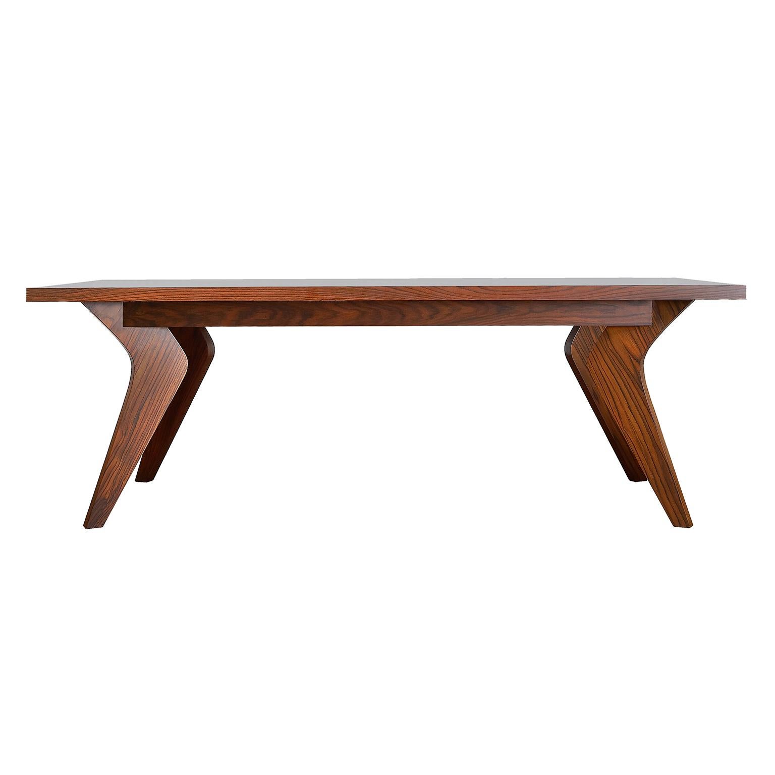 Contemporary handmade dining table, model 