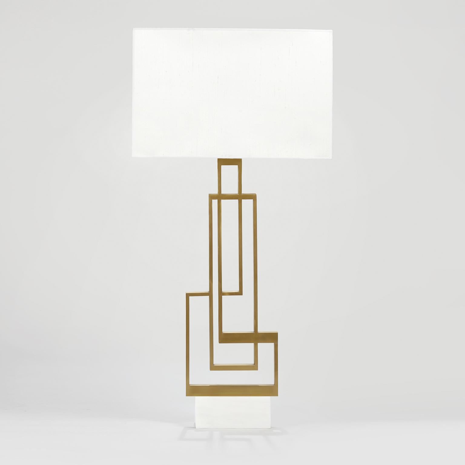 Lámpara de mesa artesanal contemporánea modelo 