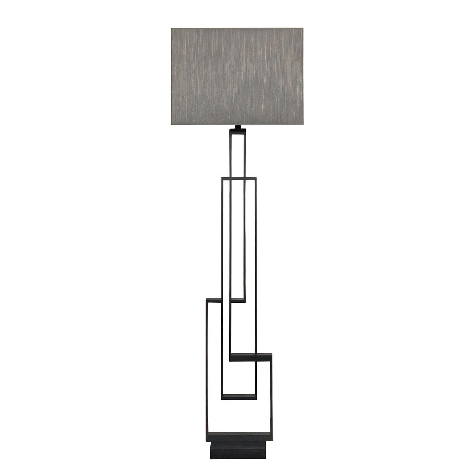 Contemporary Handmade Geometric Table Lamp 