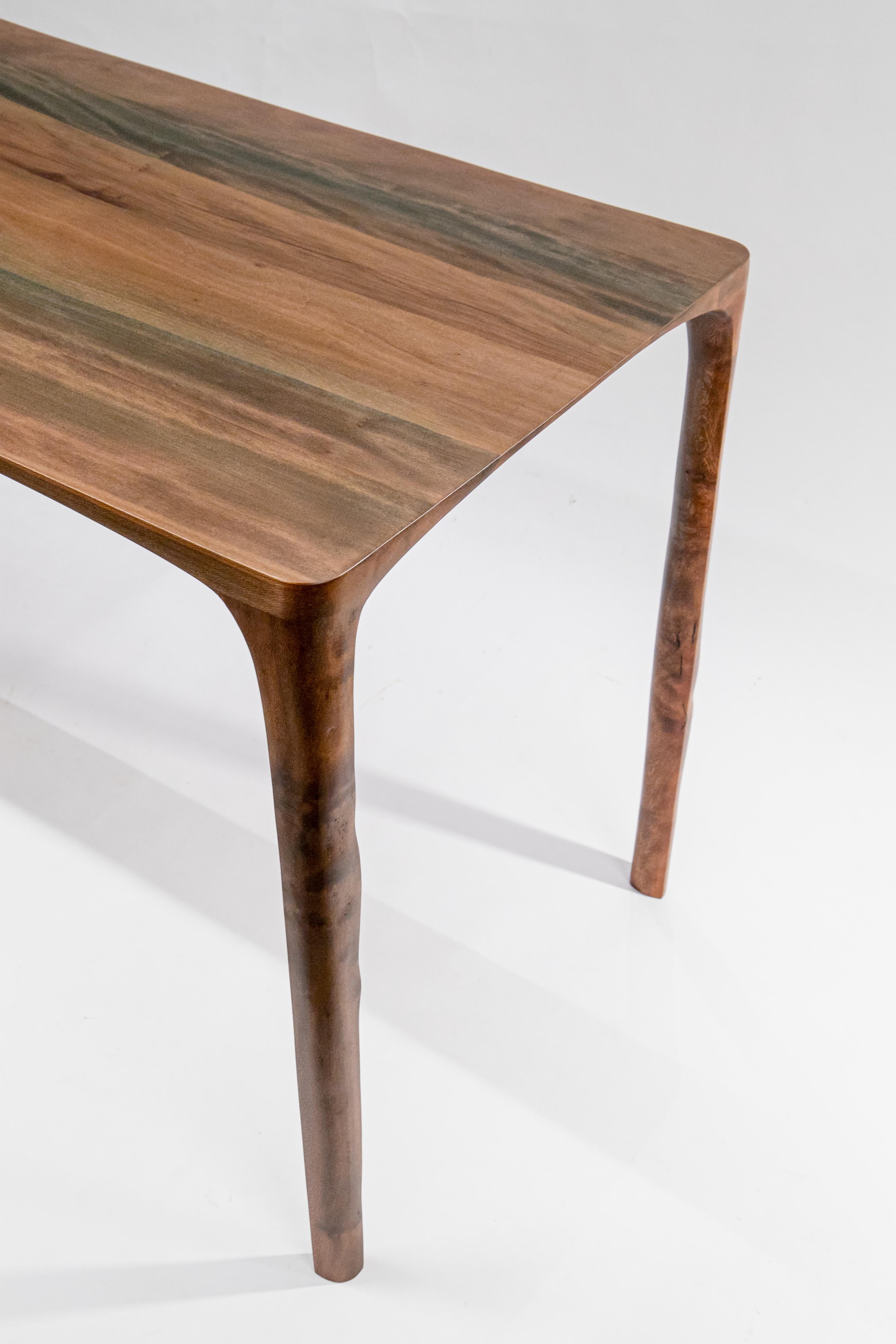 Contemporary Handcrafted Oak DOT Dining Table (Handgefertigt) im Angebot