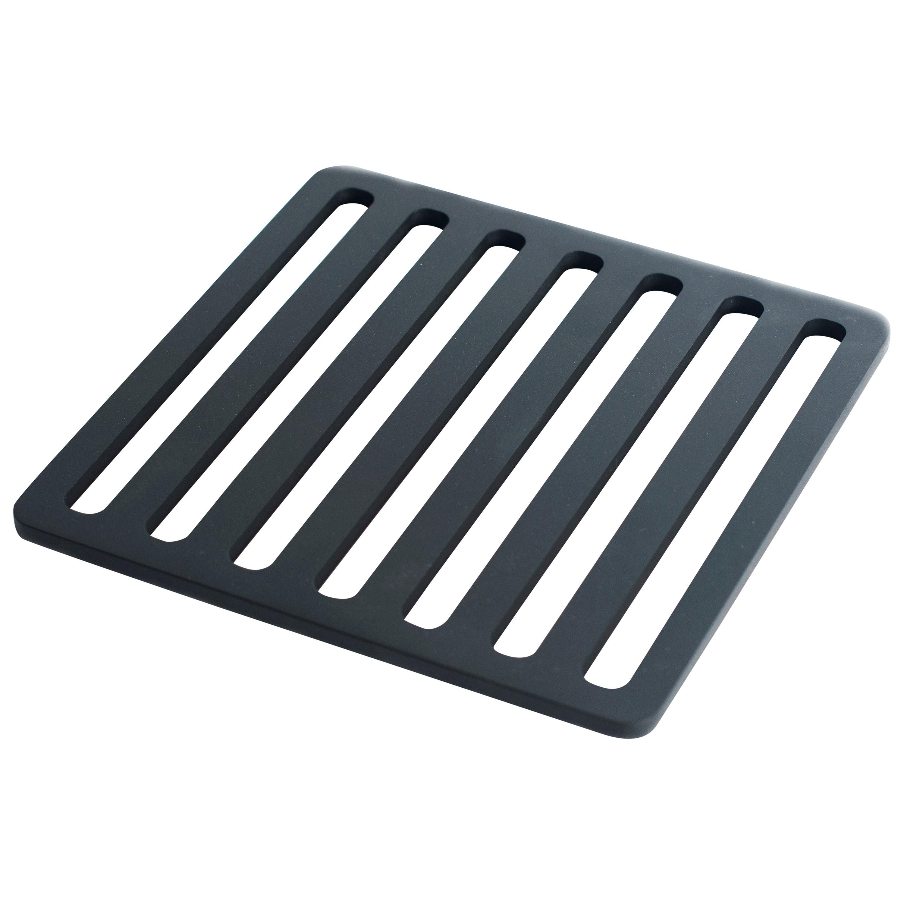fferrone Contemporary Handcrafted Trivet of Anodized Aluminum