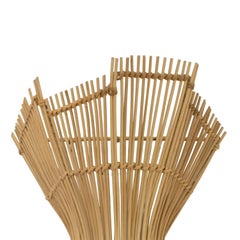 Contemporary Handcrafted Wicker Wall Light, Spain, 2022