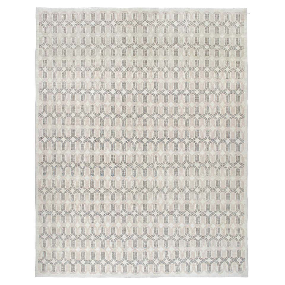 Geometric Pattern Rug For Sale at 1stDibs